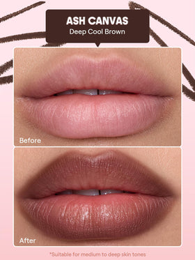 SHEGLAM pencil tip closeup highlighting precise point for clean lip definition