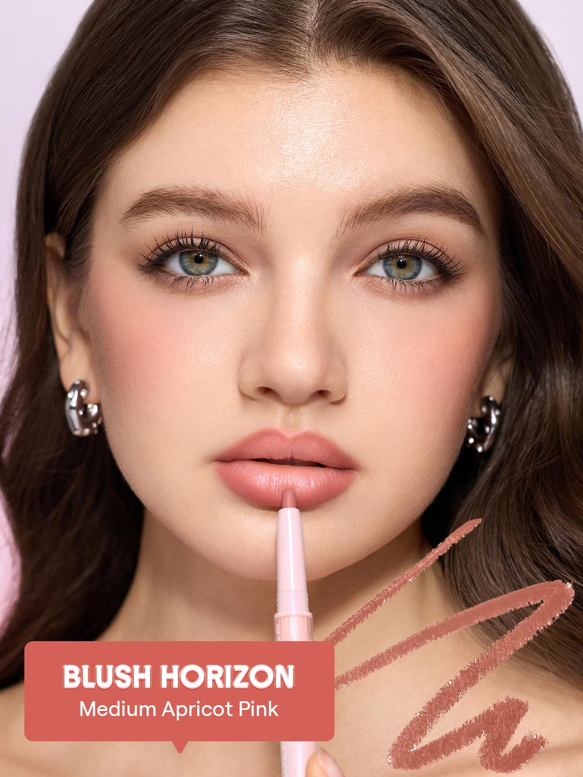 SHEGLAM Cloudline Blur swatch texture on skin showing smooth, hydrating color payoff