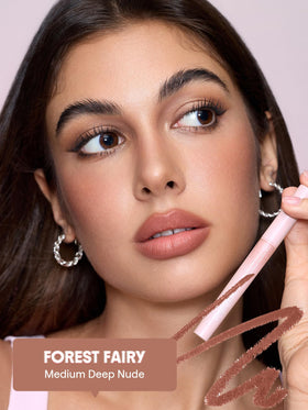 SHEGLAM Cloudline swatches on arm show true Forest Fairy color payoff