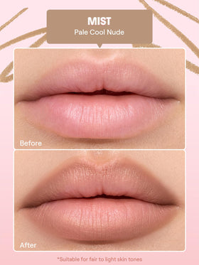 SHEGLAM pencil tip close-up revealing soft blendable texture
