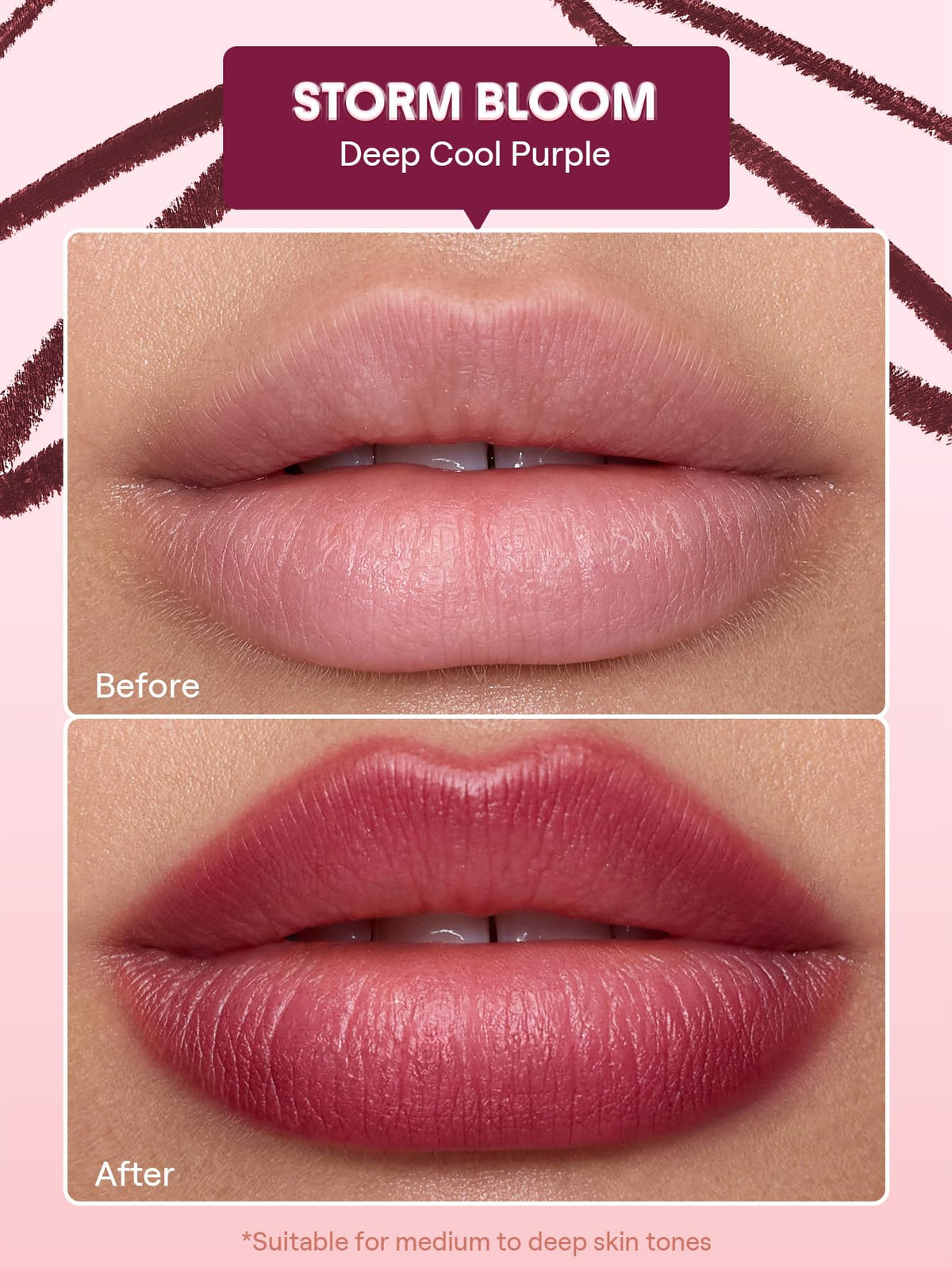 SHEGLAM Cloudline Blur cap removed showing precise tip for smooth outlining