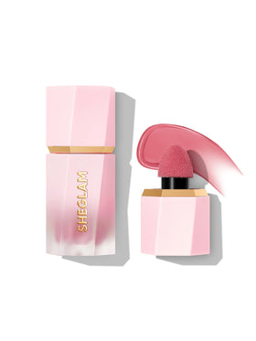SHEGLAM front packaging showing Love Cake shade and matte benefit