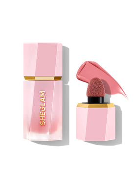 SHEGLAM front packaging showing compact bottle and label, clean presentation benefit