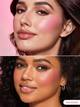 SHEGLAM palette open to display color range for custom blending