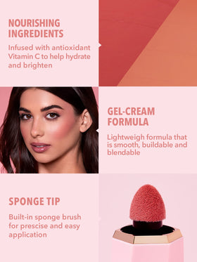 SHEGLAM single swipe on arm demonstrating true-to-tone pigment payoff