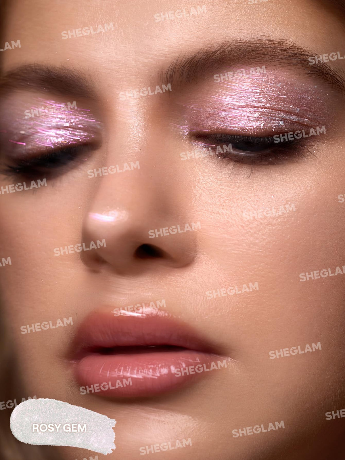 SHEGLAM stick in travel bag showing compact convenience benefit