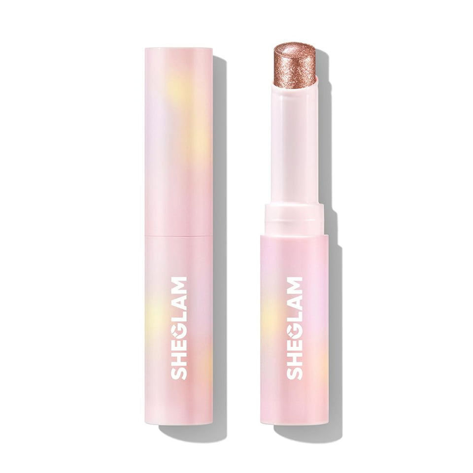 SHEGLAM front view of the jelly glaze stick showing compact packaging and quick application benefit