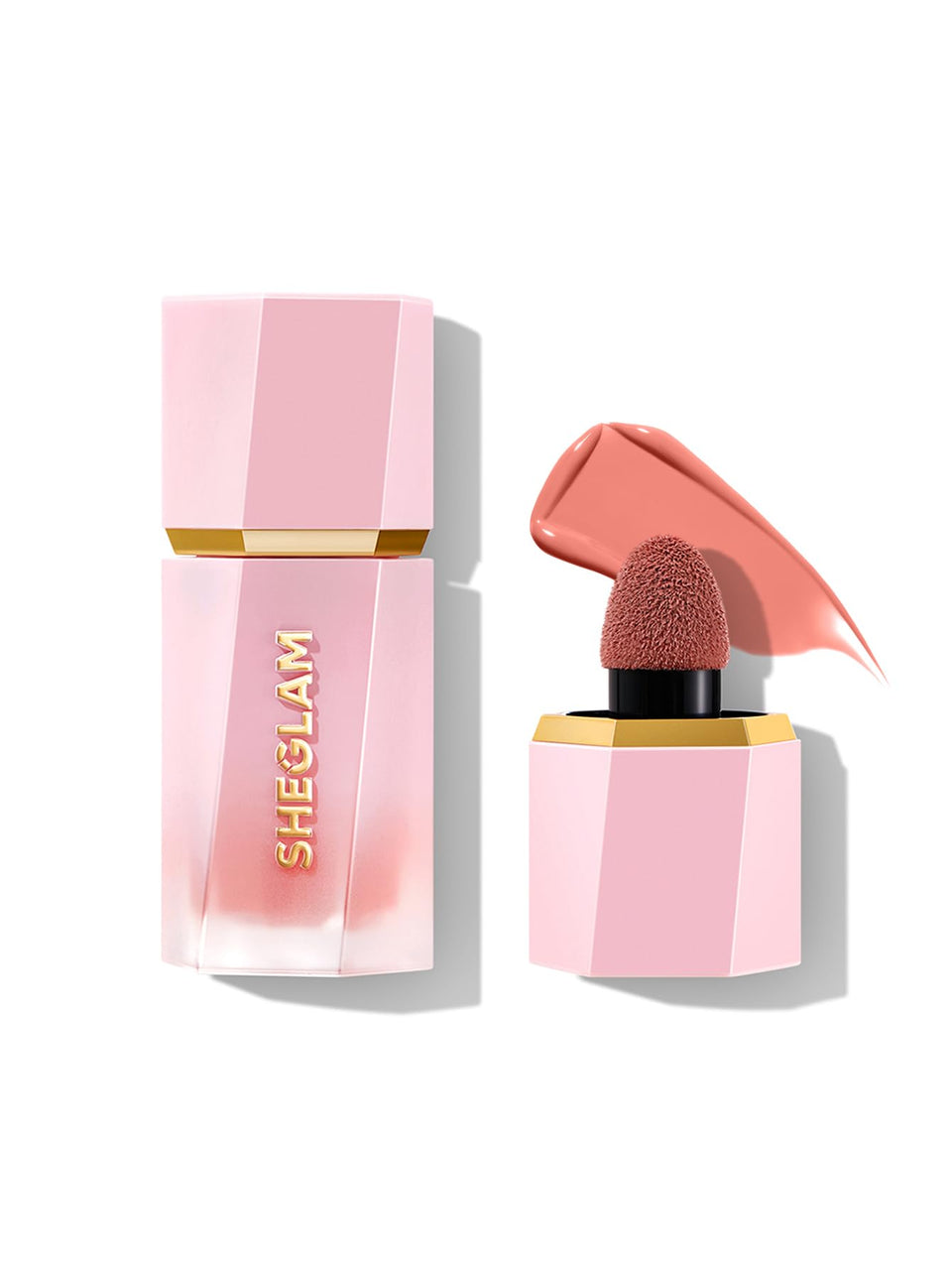 SHEGLAM front packaging showing Cutie Pie shade and matte finish benefit