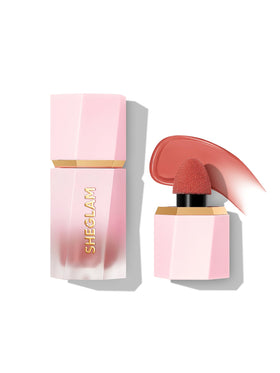 SHEGLAM Devoted front packaging showing compact matte blush