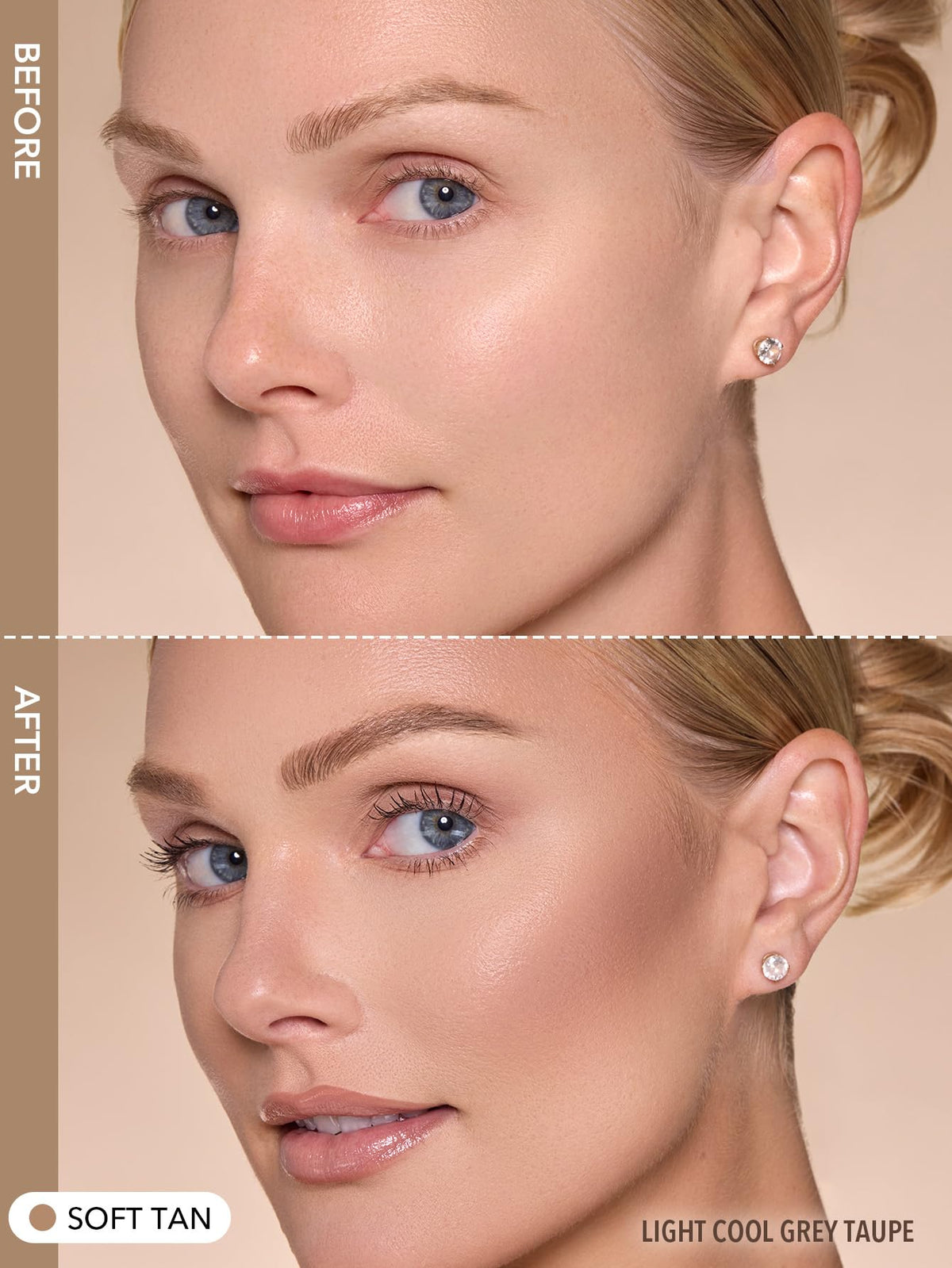 SHEGLAM dual-ended applicator highlighting precision tip and sponge for controlled sculpting