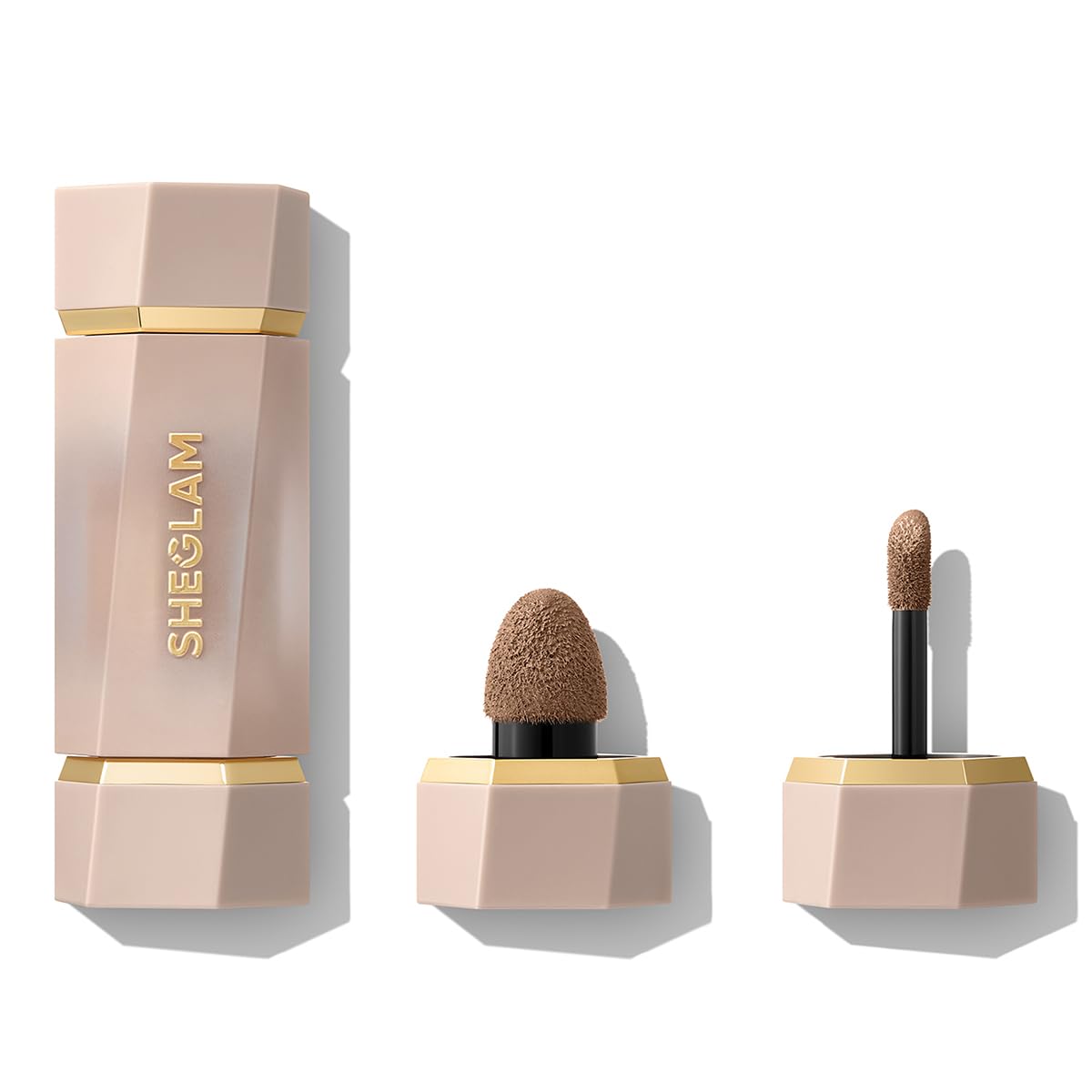 SHEGLAM front packaging of contour duo showing product and shade for easy identification