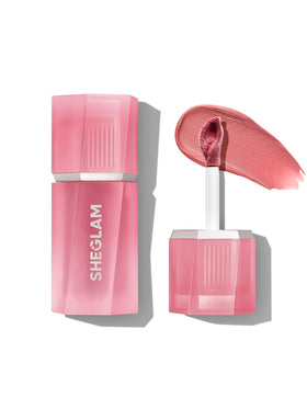 SHEGLAM front packaging showing product shade and compact design benefit