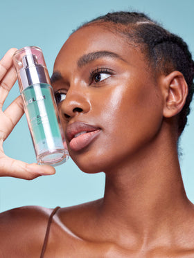 SHEGLAM primer under foundation demonstrating improved adhesion and longer wear