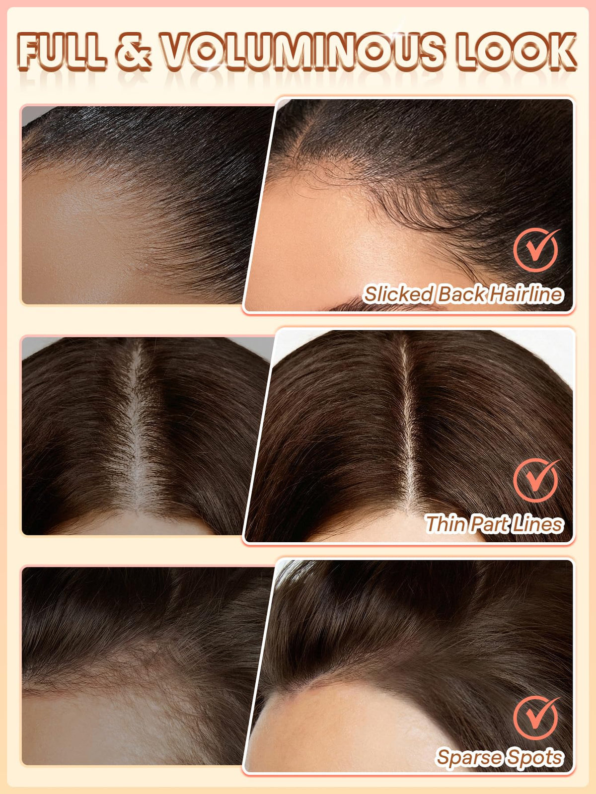 SHEGLAM applying pen to hairline for instant fill and definition