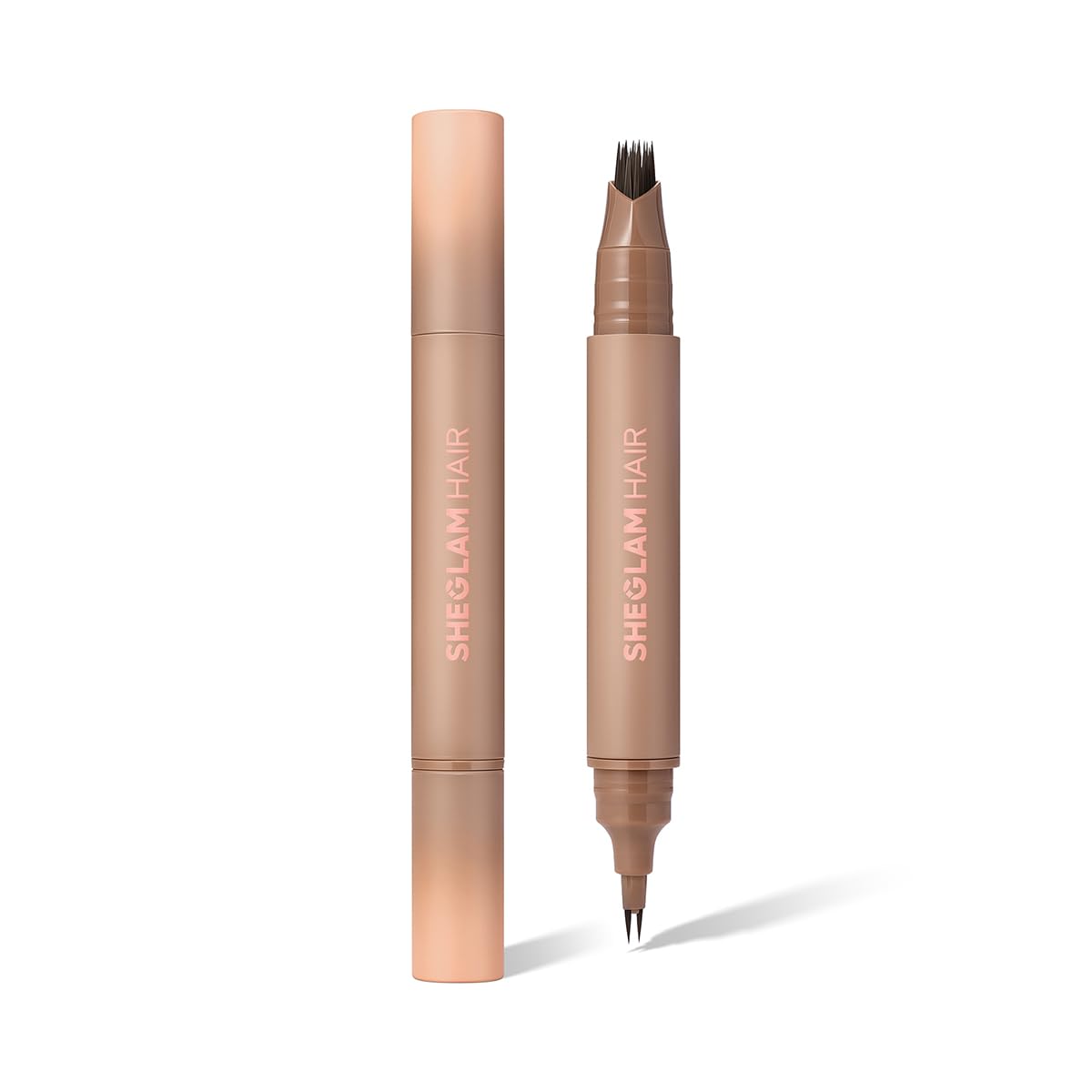 SHEGLAM front packaging showing Dark Brown pen and benefits