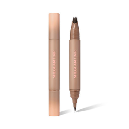 SHEGLAM front packaging showing Dark Brown pen and benefits