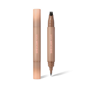 SHEGLAM HAIR pen front view showing compact design and ebony shade benefit