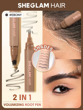 SHEGLAM HAIR ultra-fine 0.1mm tip close-up for precise hair-like strokes