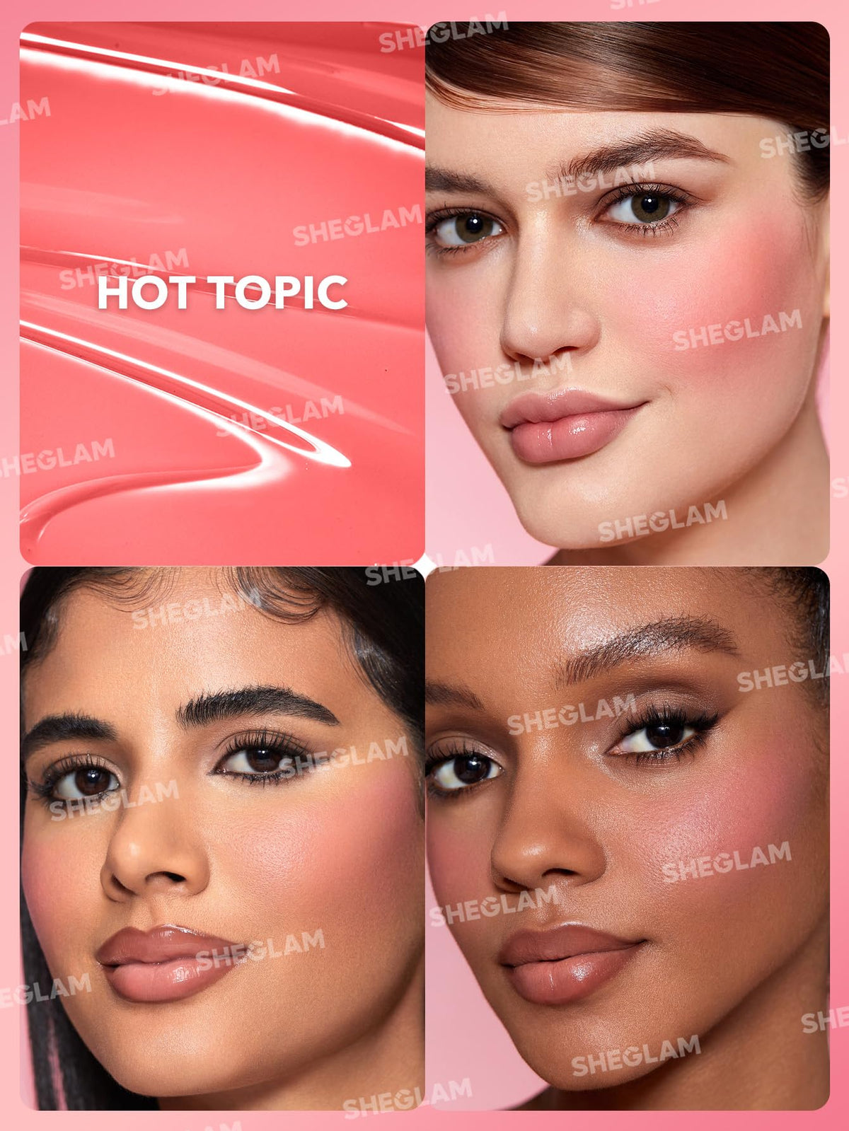 SHEGLAM placed in makeup bag showing convenience and daily-wear benefit