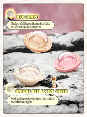 SHEGLAM eyeshadow pan view highlighting multi-dimensional shimmer