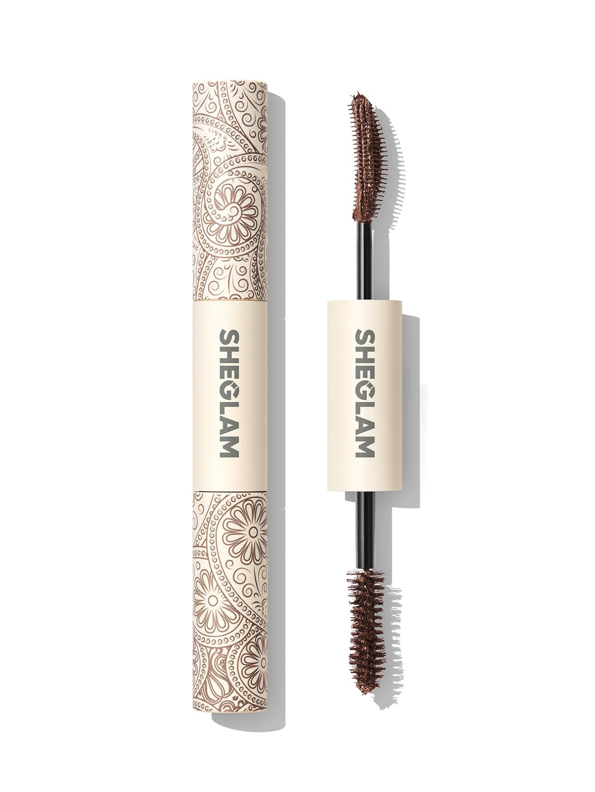 SHEGLAM mascara Macchiato front packaging shows product and shade