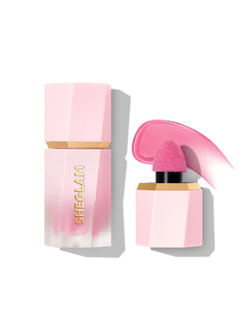 SHEGLAM front packaging showing Petal Talk shade and compact branding, easy storage benefit