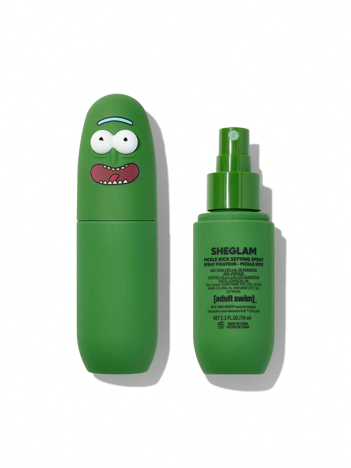 SHEGLAM Pickle Rick front packaging showing full bottle and branding for confident purchase