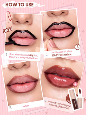 SHEGLAM swatches on arm showing Pinky Promise pigment and lasting color payoff