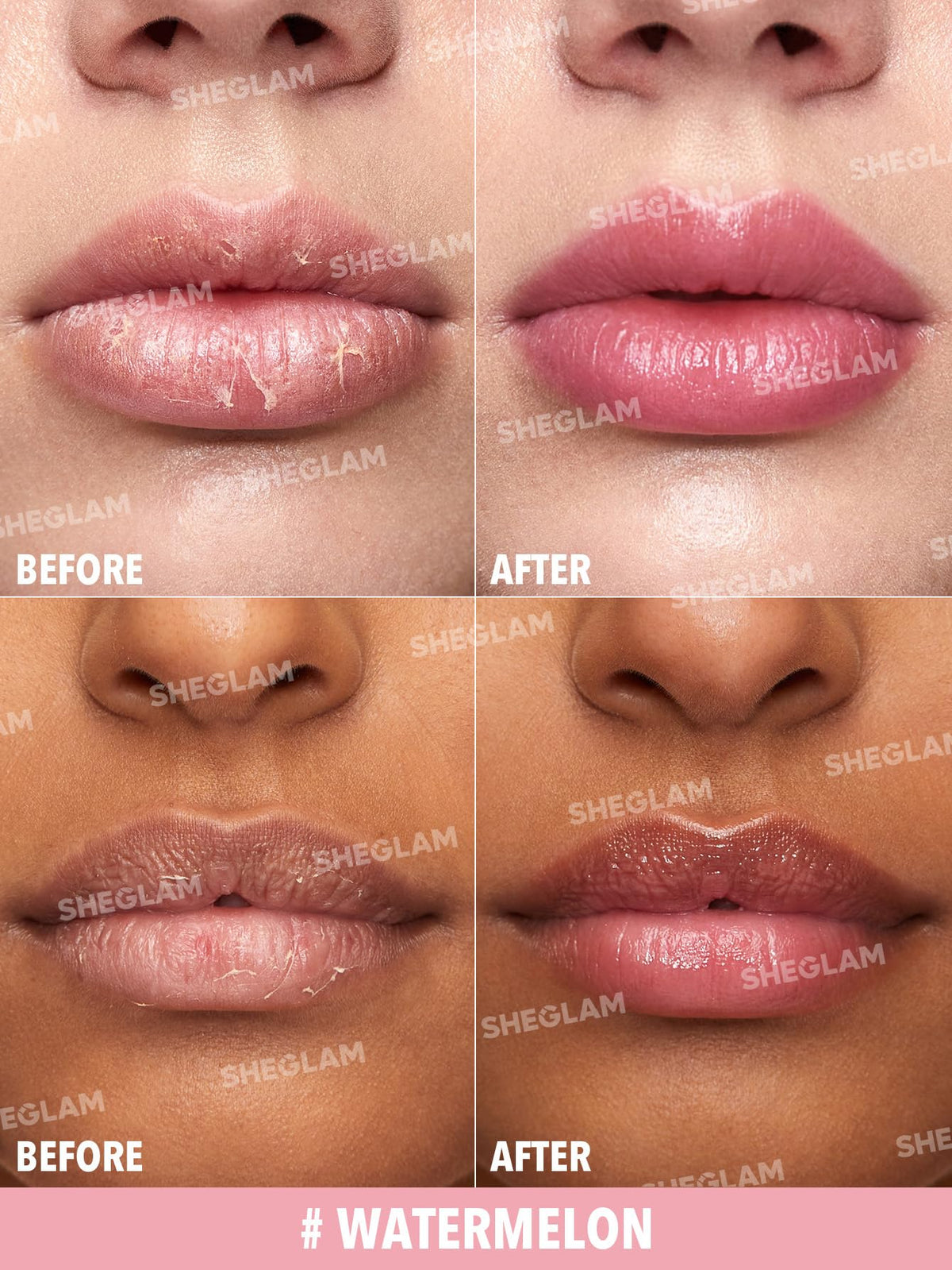 SHEGLAM lipstick twist-up revealing creamy balm for easy application
