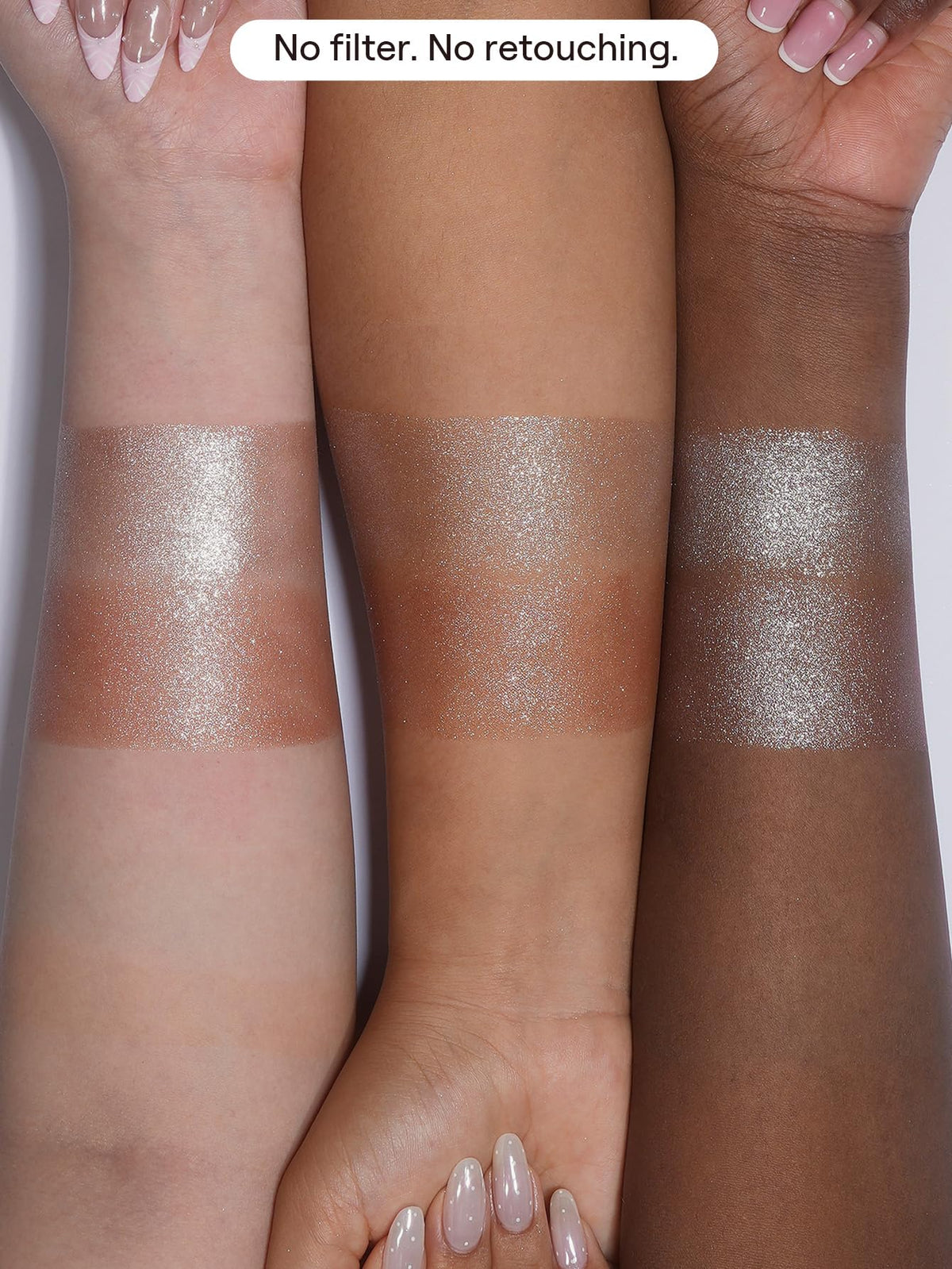 SHEGLAM brush applying shimmer for precise, buildable eye looks