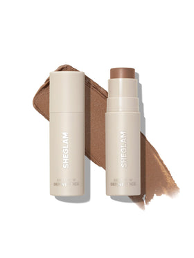 SHEGLAM front packaging showing product and label, easy grab benefit