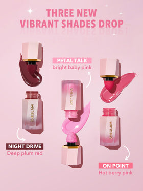 SHEGLAM swatch on arm showing Petal Talk pink that creates natural-looking cheek color