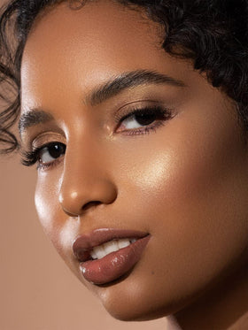 SHEGLAM close-up creamy swirl texture demonstrating smooth blendability