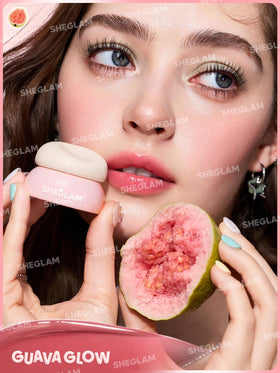 SHEGLAM jelly texture close-up revealing hydrating smooth finish benefit