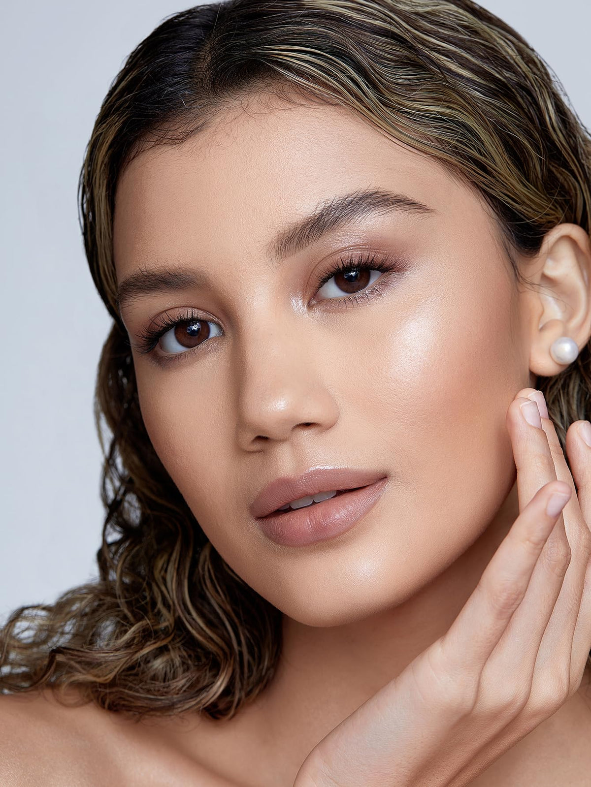 SHEGLAM cream stick texture closeup highlighting smooth blendability