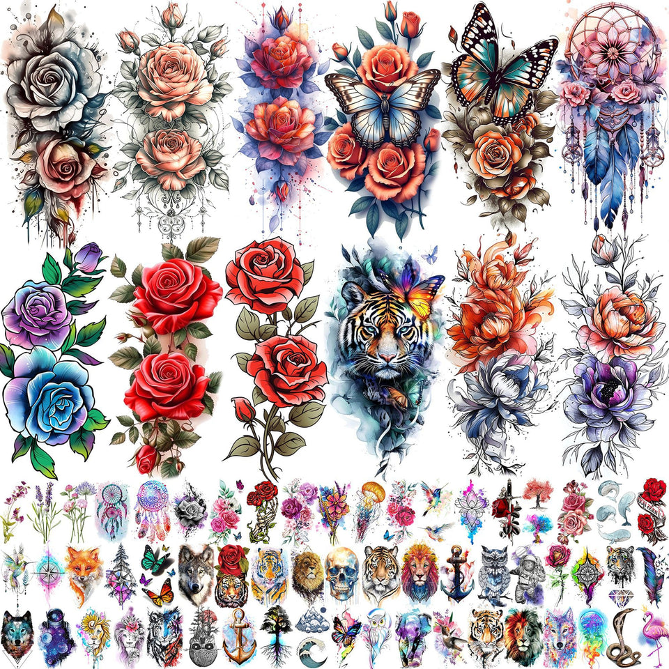 SHELYEXIEN front sheet display showing 69-sheets variety and vibrant roses