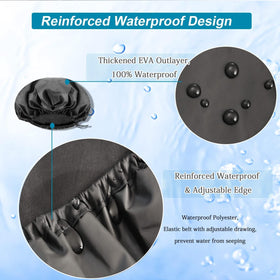 Sheomern waterproof edge detail preventing water seepage for dry styles