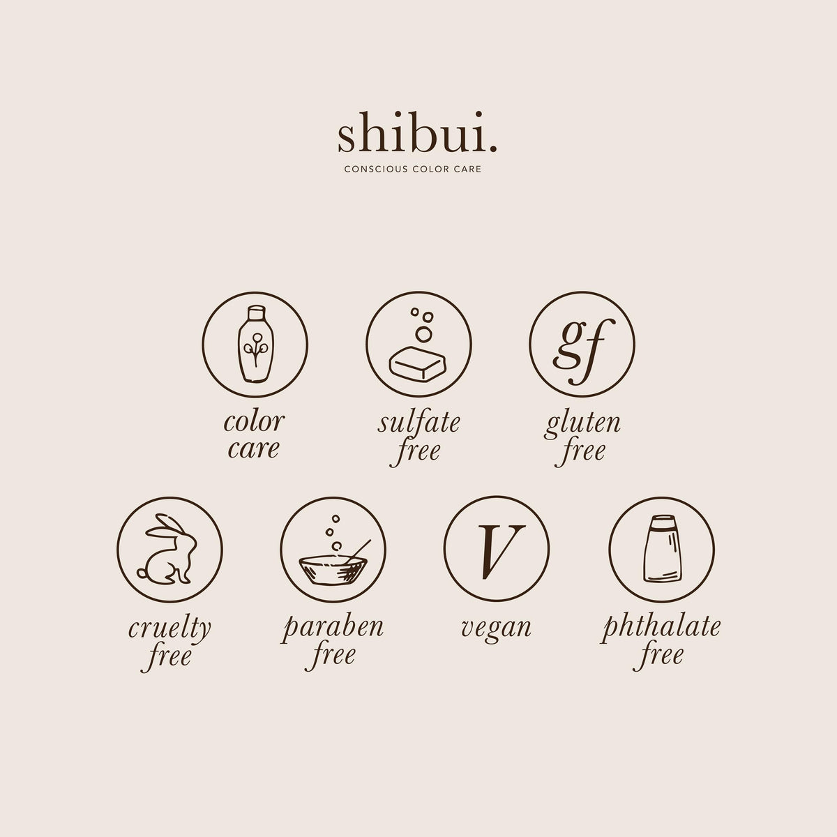 SHIBUI bottle in hand for scale showing travel-ready size and usable volume