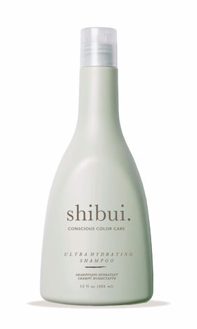 SHIBUI front bottle view showing label and 12 fl oz, hydration-focused benefit