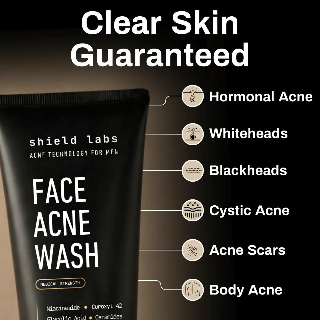 Shield Manuka honey moisturizer tube open showing creamy lightweight formula