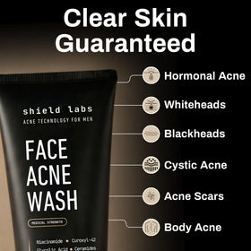 Shield moisturizer texture closeup highlighting lightweight, non-greasy finish