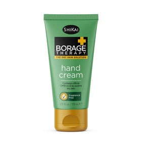 ShiKai borage therapy front packaging showing tube and branding, highlights compact travel-friendly design