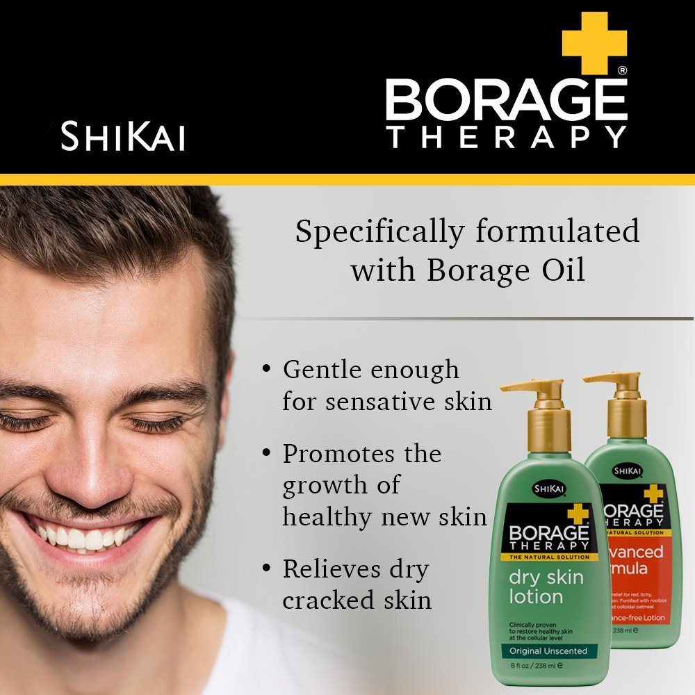 ShiKai borage therapy tube beside a coin for scale, shows 2.5 oz portable size for on-the-go use
