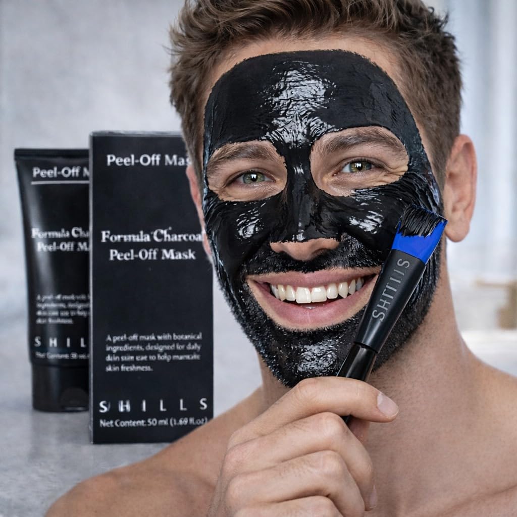 SHILLS in a bathroom grooming scene with towel, benefit of integrating into routines