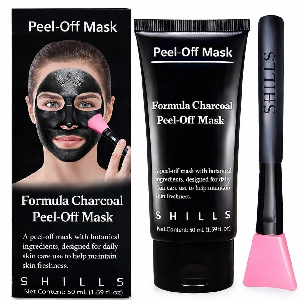 SHILLS front packaging showing mask tube and benefits