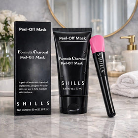 SHILLS tube in hand showing size and travel-friendly benefit