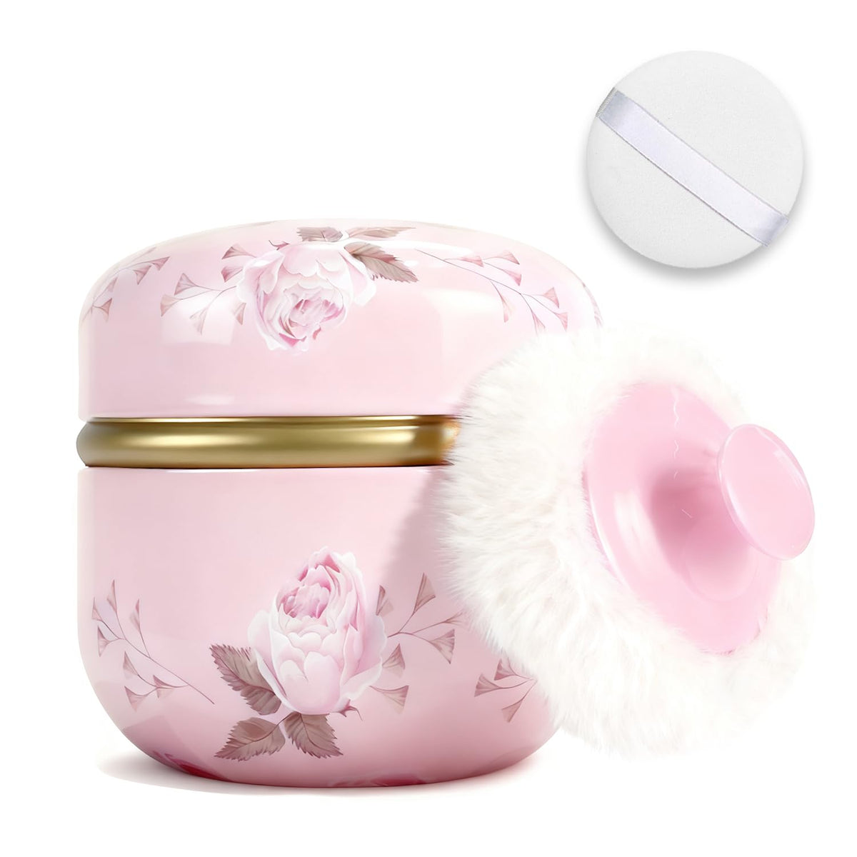 SHIMIDO front tin container showing compact travel-friendly design and durability