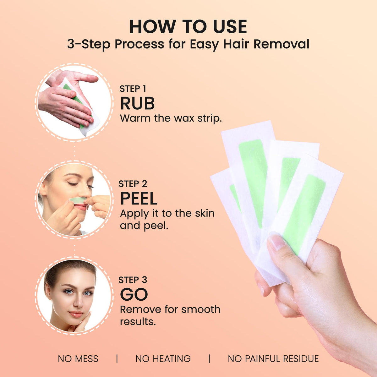 ShineMore calming oil wipe close-up for soothing and residue removal