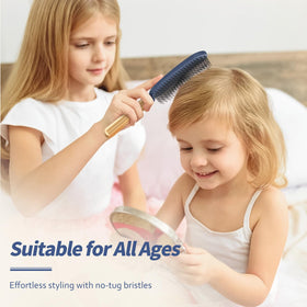 SHINLEA detangling wet hair smoothly with minimal tugging and gentle massage