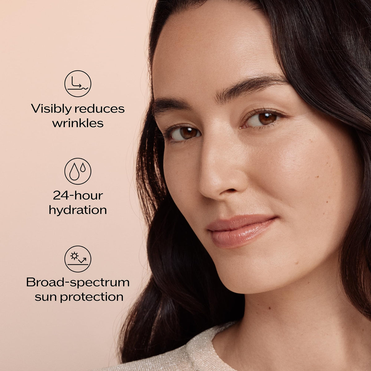 Shiseido Benefiance applied in morning routine on hands and face showing protected skin benefit